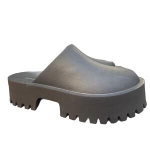 Jeffrey Campbell Free People Bae Platform Clog Black Women size 9